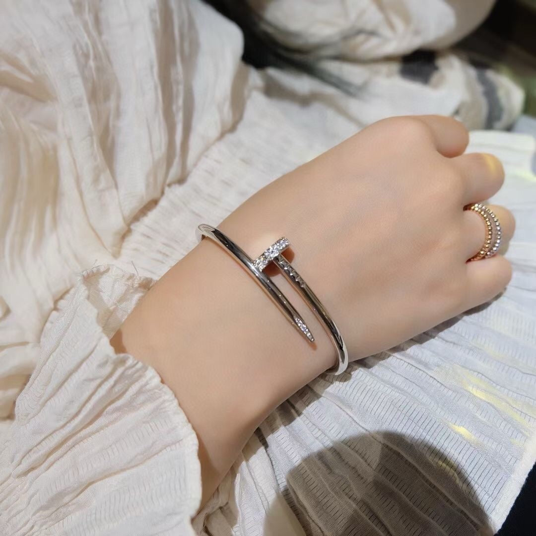 [Clover-Jewelry]JUSTE BRACELET 3.5MM DIAMONDS