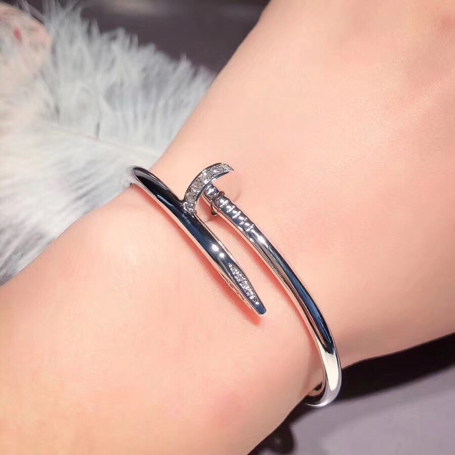 [Clover-Jewelry]JUSTE BRACELET 3.5MM DIAMONDS