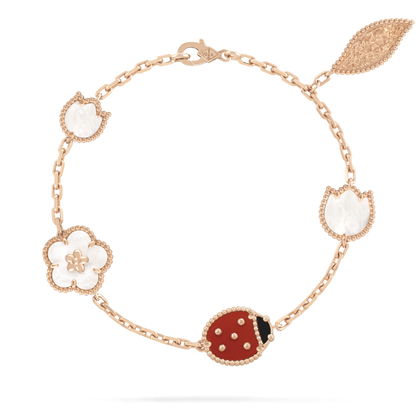 [Clover-Jewelry]LUCKY SPRING 5 MOTIF BRACELET