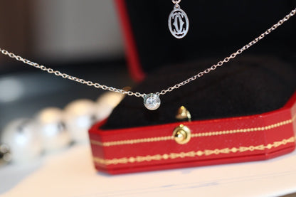 [Clover-Jewelry]DAMOUR DIAMOND NECKLACE