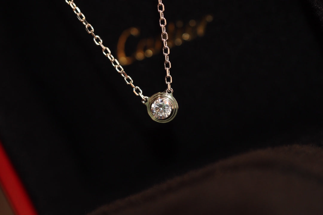 [Clover-Jewelry]DAMOUR DIAMOND NECKLACE