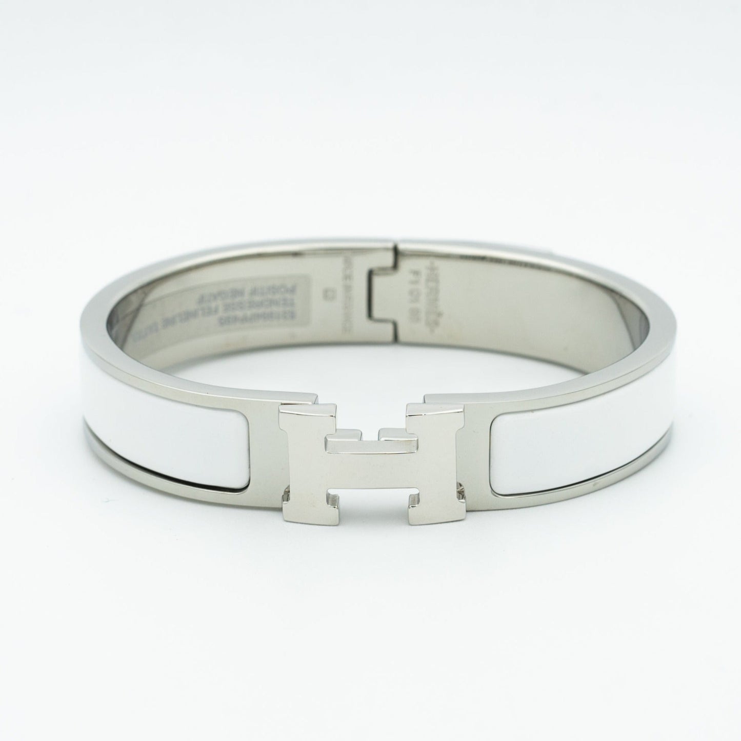 [Clover-Jewelry]H WHITE BRACELET