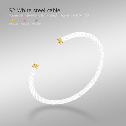 [Clover-Jewelry]FORCE SERIES BRACELET CABLES 50 CHOICES (DIY SELECTION)