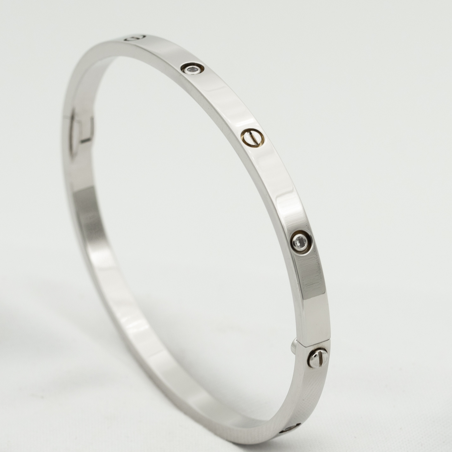 [Clover-Jewelry]LOVE BRACELET 3.65MM 6 DIAMONDS