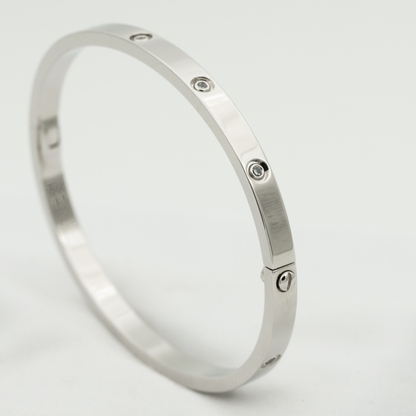 [Clover-Jewelry]LOVE BRACELET 3.65MM 10 DIAMONDS