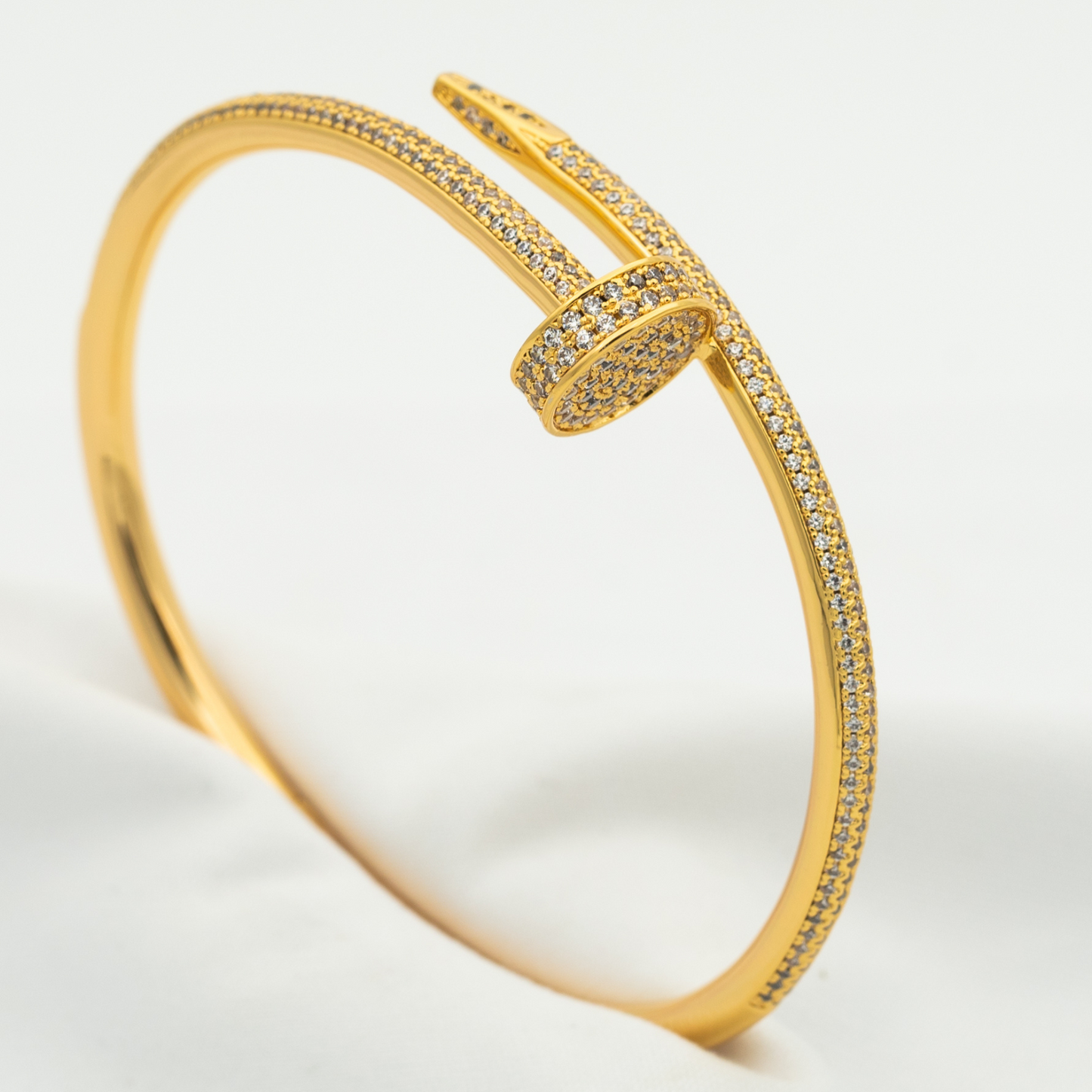 [Clover-Jewelry]JUSTE BRACELET 3.5MM ALL DIAMONDS