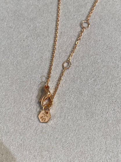 [Clover-Jewelry]BEE LOVE DIAMOND NECKLACE