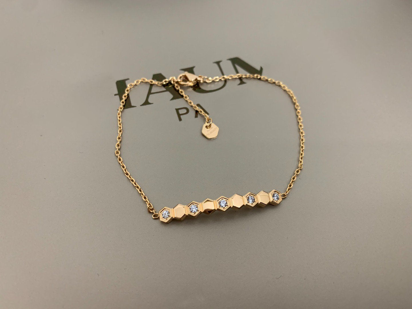 [Clover-Jewelry]BEE LOVE BRACELET DIAMOND