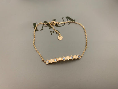 [Clover-Jewelry]BEE LOVE BRACELET DIAMOND