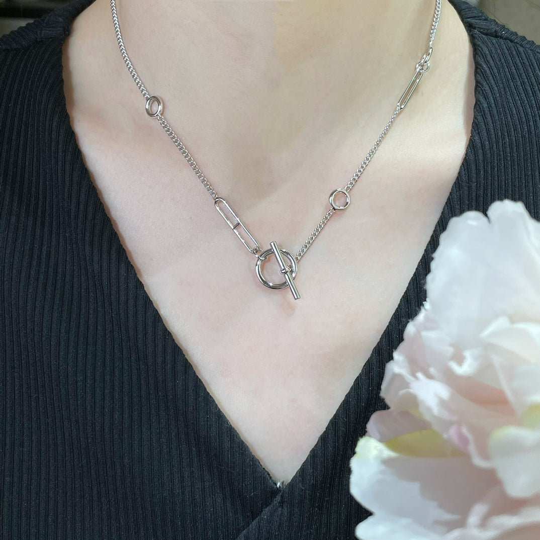 [Clover-Jewelry]HM STERLING CHAINE D'ANCRE HEART