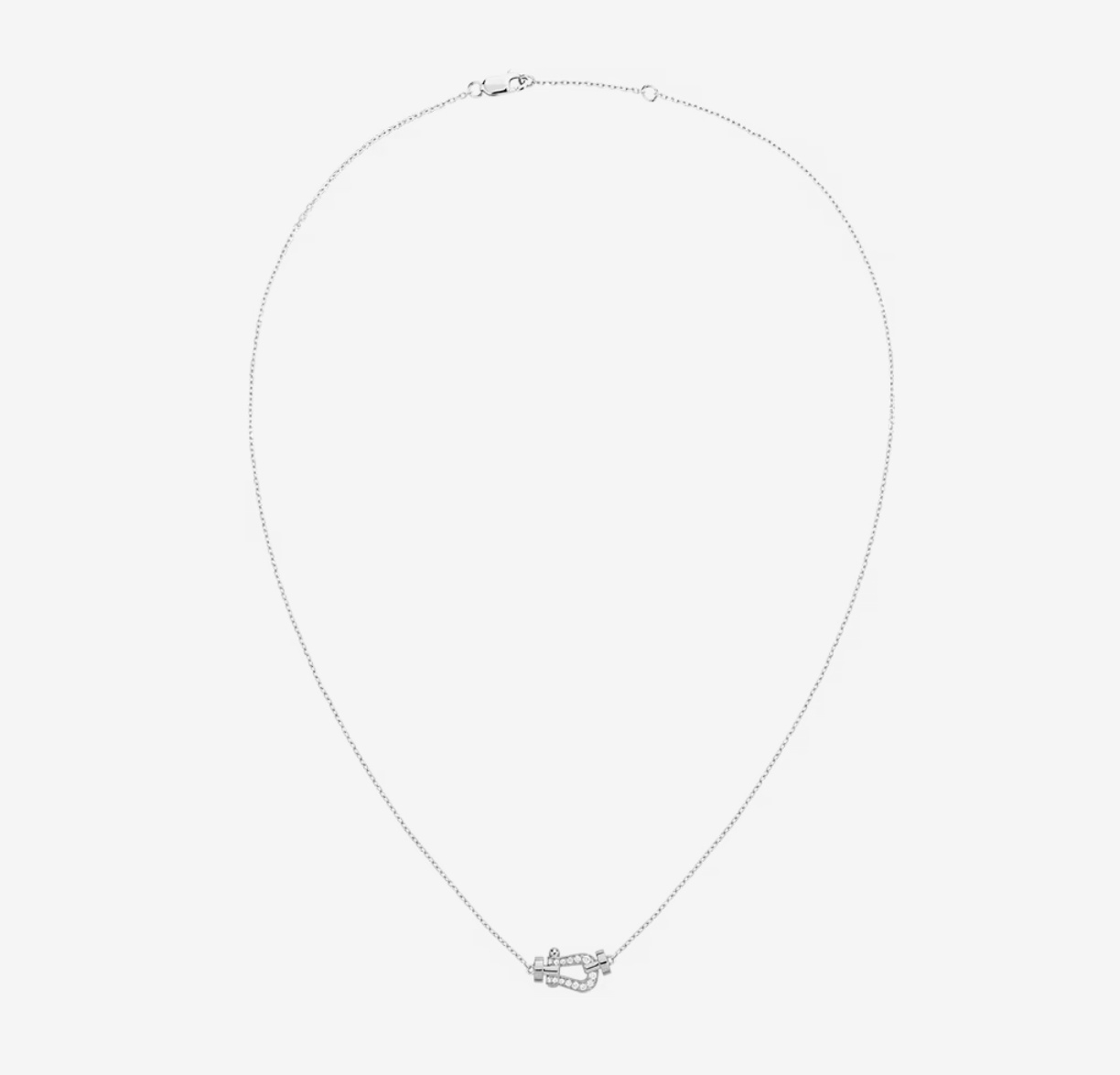 [Clover-Jewelry]FORCE 10 DIAMOND SILVER NECKLACE MINI MODEL