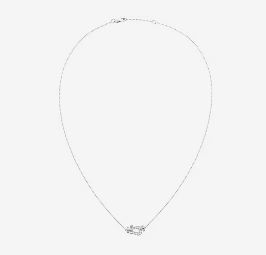 [Clover-Jewelry]FORCE 10 DIAMOND SILVER NECKLACE MINI MODEL