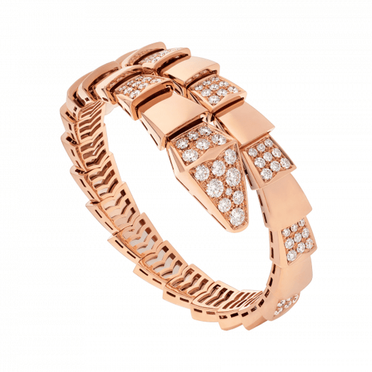 [Clover-Jewelry]SERPENTI BRACELET PINK GOLD DIAMOND