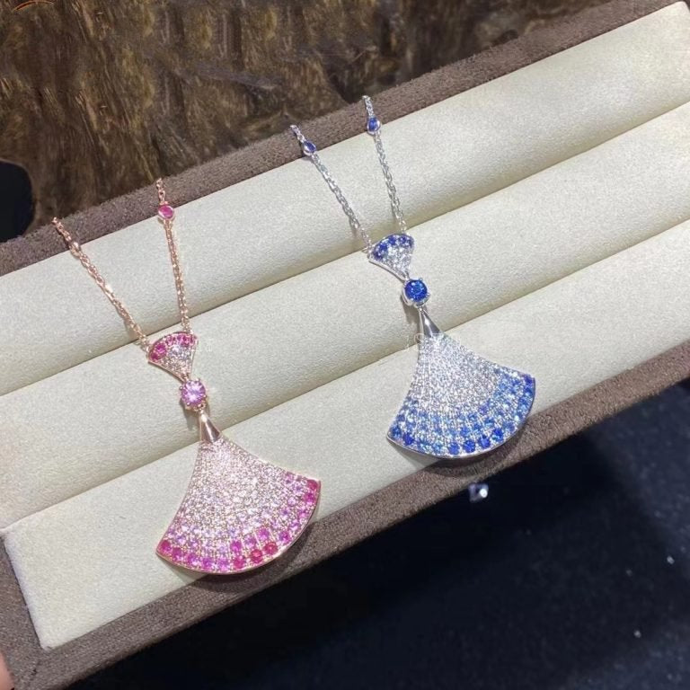 [Clover-Jewelry]DREAM NECKLACE AGATE SILVER DIAMOND