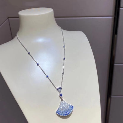 [Clover-Jewelry]DREAM NECKLACE AGATE SILVER DIAMOND