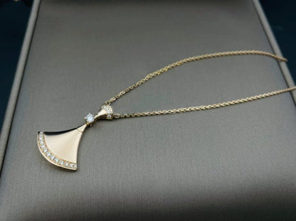 [Clover-Jewelry]DREAM NECKLACE PINK GOLD DIAMOND