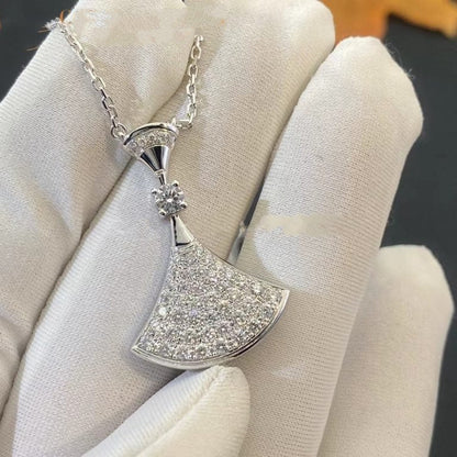 [Clover-Jewelry]DREAM NECKLACE SILVER FULL DIAMOND