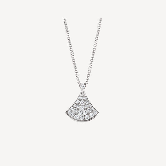 [Clover-Jewelry]DREAM NECKLACE SILVER DIAMOND