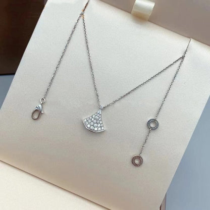 [Clover-Jewelry]DREAM NECKLACE SILVER DIAMOND