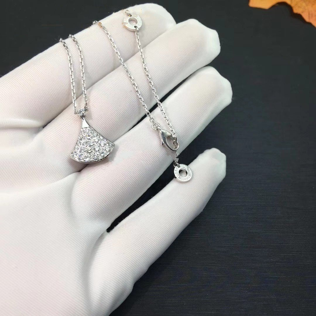 [Clover-Jewelry]DREAM NECKLACE SILVER DIAMOND