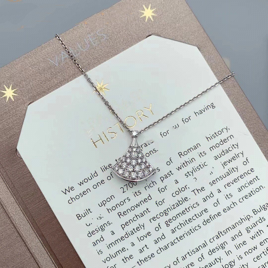 [Clover-Jewelry]DREAM NECKLACE SILVER DIAMOND