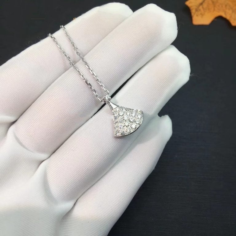 [Clover-Jewelry]DREAM NECKLACE SILVER DIAMOND