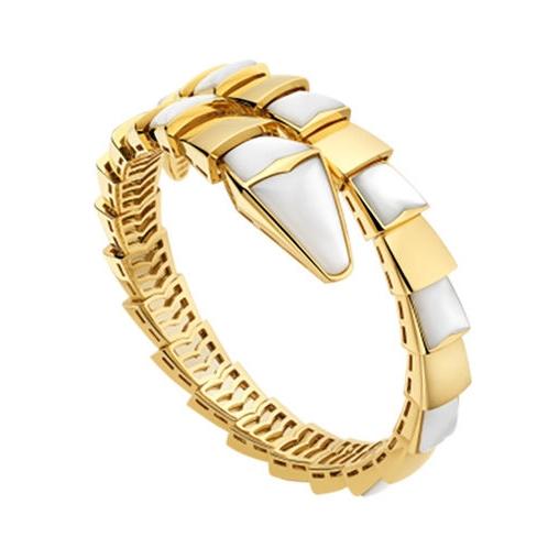 [Clover-Jewelry]SERPENTI BRACELET MOP GOLD