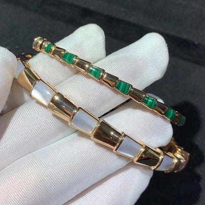 [Clover-Jewelry]SERPENTI BRACELET PINK GOLD MOP