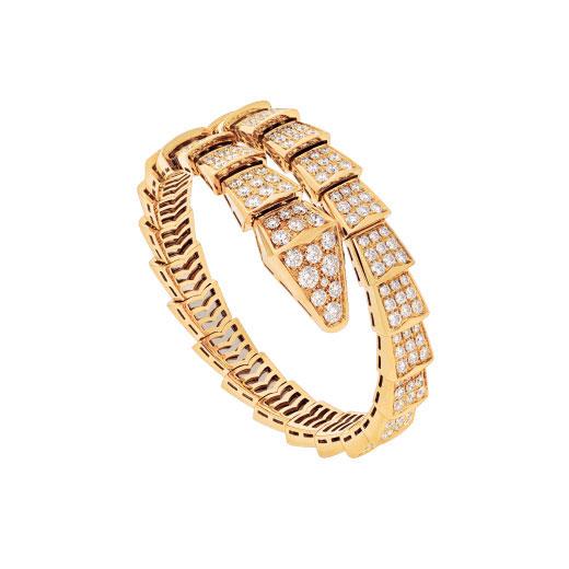 [Clover-Jewelry]SERPENTI BRACELET 8MM GOLD DIAMOND