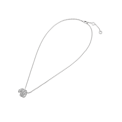 [Clover-Jewelry]SERPENTI  NECKLACE DOUBLE RING DIAMOND