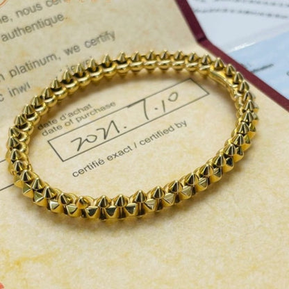 [Clover-Jewelry]CLASH GOLD BRACELET