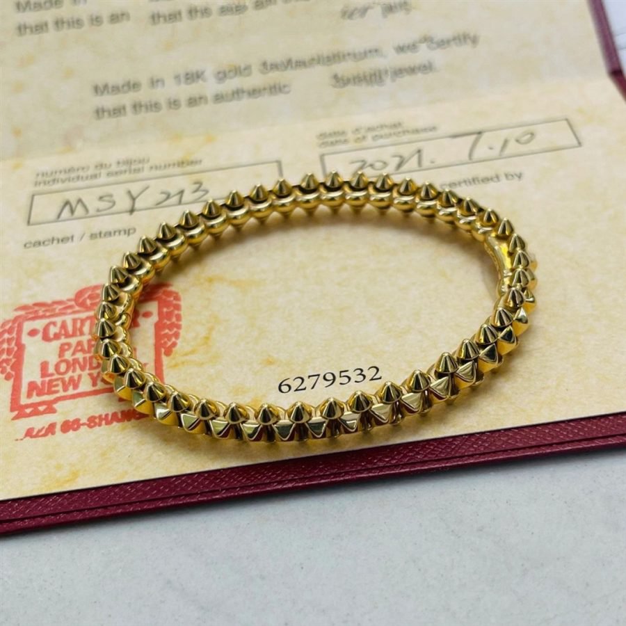 [Clover-Jewelry]CLASH GOLD BRACELET