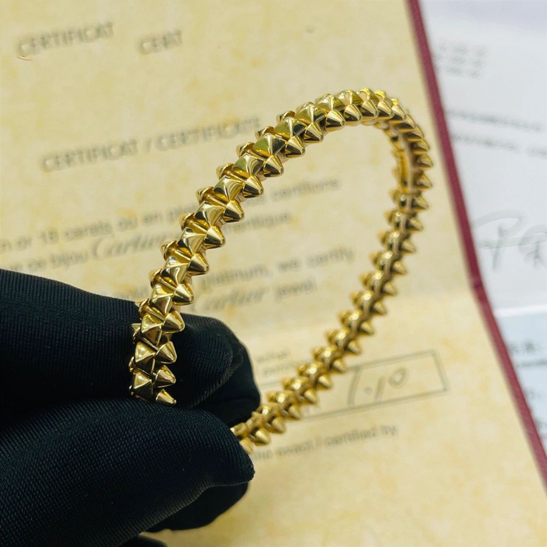 [Clover-Jewelry]CLASH GOLD BRACELET