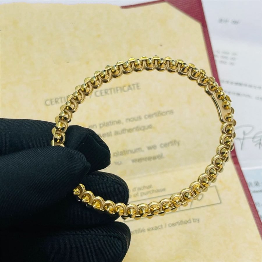 [Clover-Jewelry]CLASH GOLD BRACELET