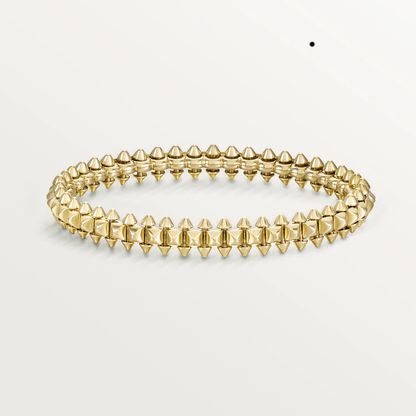 [Clover-Jewelry]CLASH GOLD BRACELET