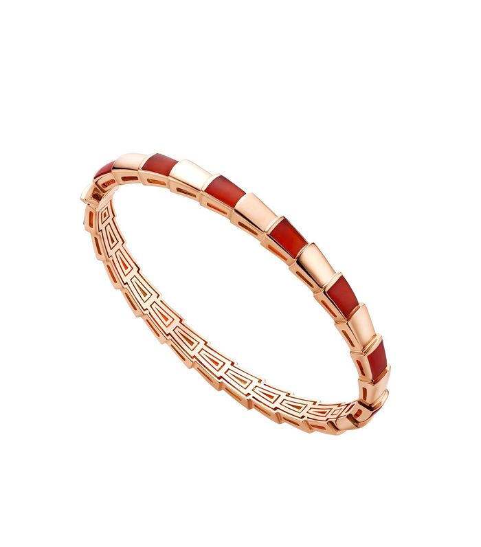 [Clover-Jewelry]SERPENTI BRACELET PINK GOLD RUBELLITE