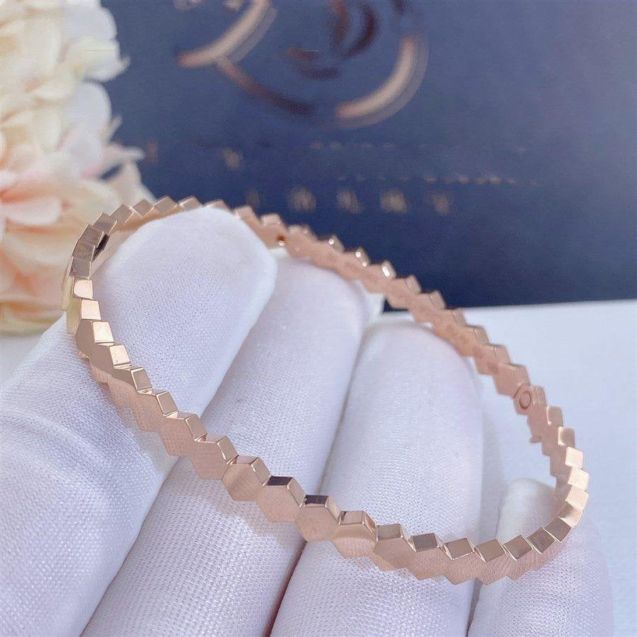 [Clover-Jewelry]BEE LOVE PINK GOLD BRACELET