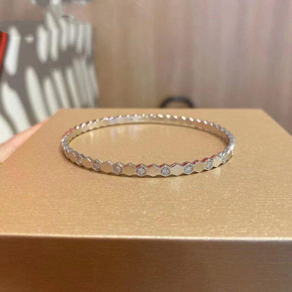 [Clover-Jewelry]BEE LOVE SILVER DIAMOND BRACELET