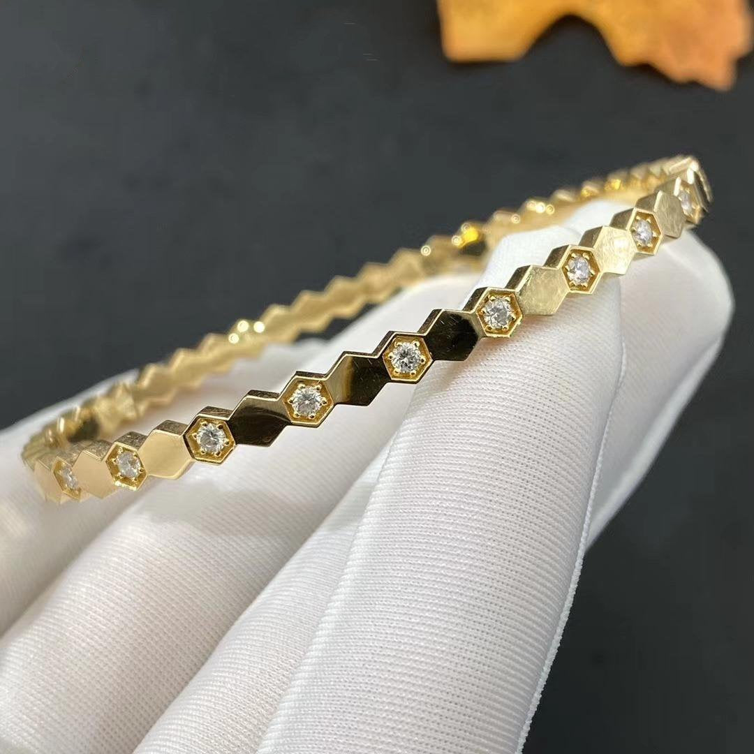 [Clover-Jewelry]BEE LOVE GOLD DIAMOND BRACELET