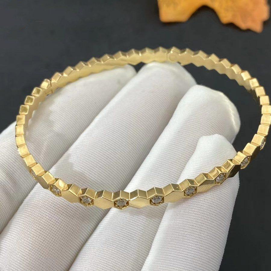 [Clover-Jewelry]BEE LOVE GOLD DIAMOND BRACELET