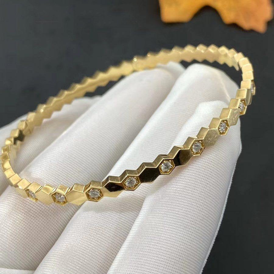 [Clover-Jewelry]BEE LOVE GOLD DIAMOND BRACELET