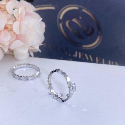 [Clover-Jewelry]BEE LOVE RING SILVER 1 DIAMOND