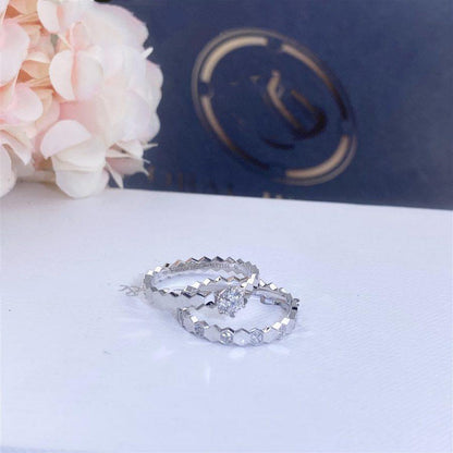 [Clover-Jewelry]BEE LOVE RING SILVER 1 DIAMOND