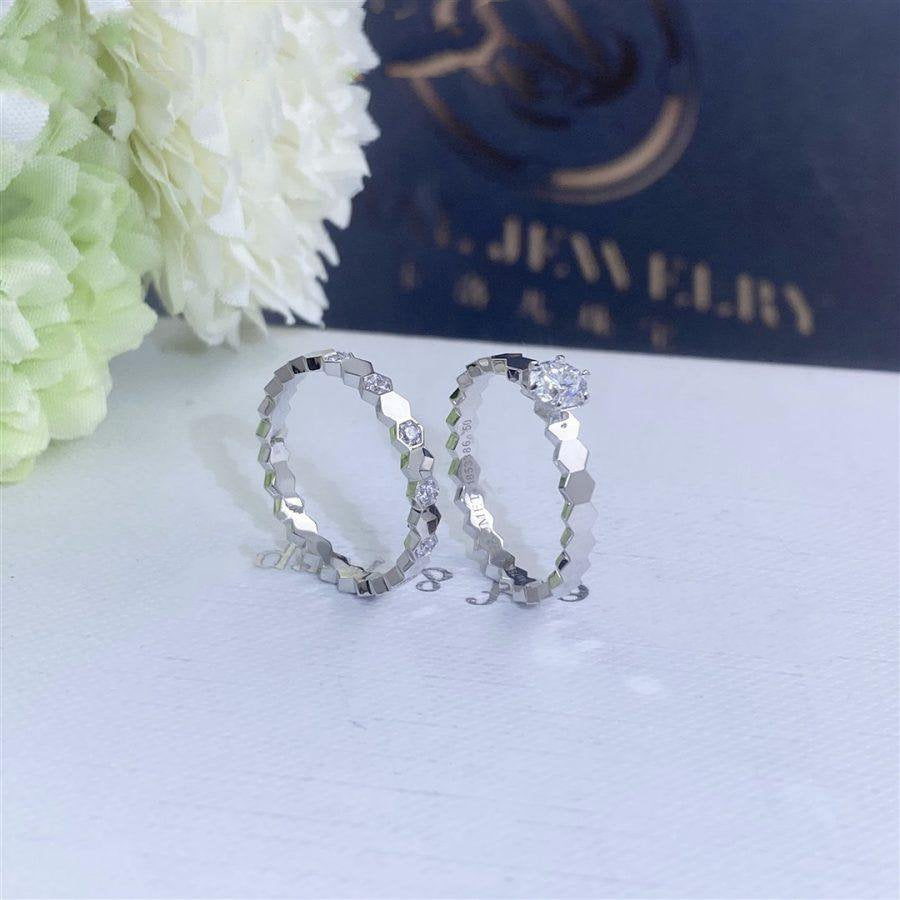 [Clover-Jewelry]BEE LOVE RING SILVER 1 DIAMOND