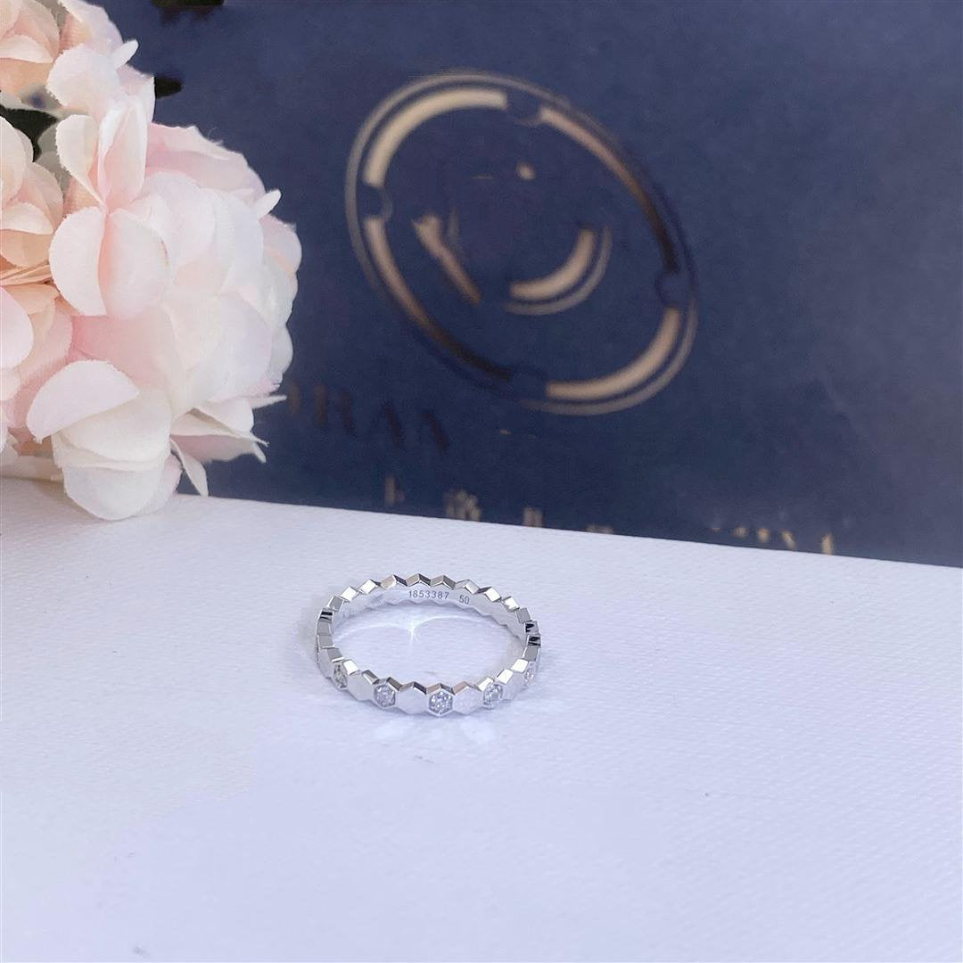 [Clover-Jewelry]BEE LOVE RING SILVER DIAMOND