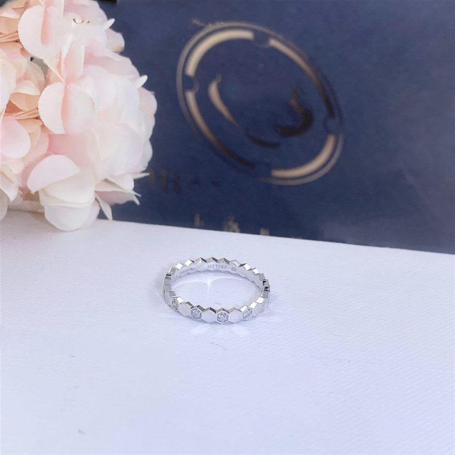 [Clover-Jewelry]BEE LOVE RING SILVER DIAMOND