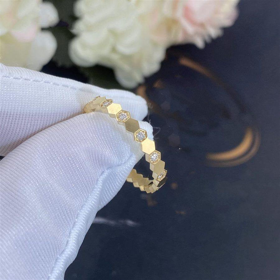 [Clover-Jewelry]BEE LOVE RING GOLD DIAMOND