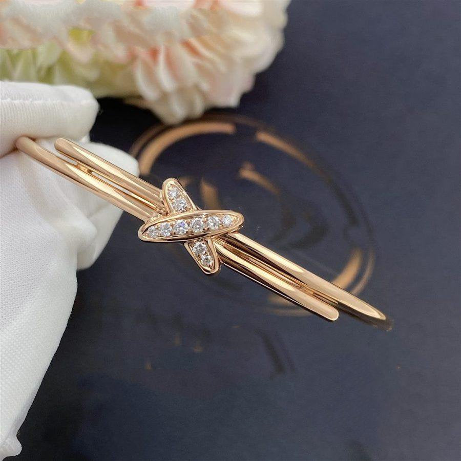 [Clover-Jewelry]JEUX DE BRACELET PINK GOLD DIAMONDS