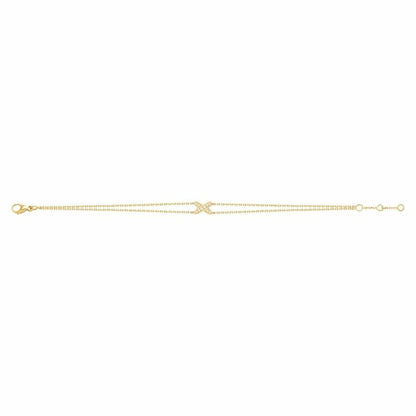 [Clover-Jewelry]JEUX BRACELET GOLD DIAMOND