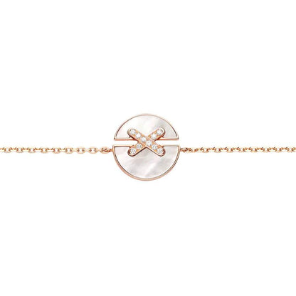 [Clover-Jewelry]JEUX DE BRACELET MOP PINK GOLD DIAMONDS